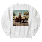 Sone Factoryのアメ車うさぎ Heavyweight Crew Neck Sweatshirt