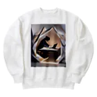 crazykoの在宅ワーク Heavyweight Crew Neck Sweatshirt