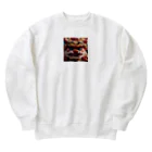 Ruirui0508の超かわいいシーサー Heavyweight Crew Neck Sweatshirt