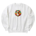 ちわわんのチワワン Heavyweight Crew Neck Sweatshirt