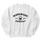 グラフィンのNO RICE NO LIFE ノーライスノーライフ Heavyweight Crew Neck Sweatshirt