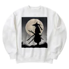 JAPANSTANDのSAMURAI～静～ Heavyweight Crew Neck Sweatshirt