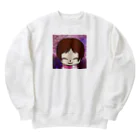 瀧さんショップのおかずちゃん似顔絵２ Heavyweight Crew Neck Sweatshirt