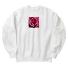 emeralのクリスタルエレガンスローズ Heavyweight Crew Neck Sweatshirt