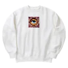 zetubouの覗く眼 Heavyweight Crew Neck Sweatshirt