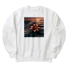 Luminaの百合の魂 Heavyweight Crew Neck Sweatshirt