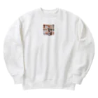 タマちゃんのいろいろなワンコ Heavyweight Crew Neck Sweatshirt