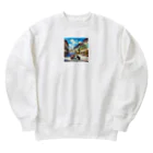 nuuartのバイクでお買い物 Heavyweight Crew Neck Sweatshirt