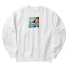 クロスクリエイティブの琉球美女の秘密 Heavyweight Crew Neck Sweatshirt