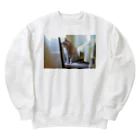 ねこかわたすかるのねこかわたすかる9 Heavyweight Crew Neck Sweatshirt