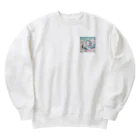 かわいいキャラクター・キュートパイロットのCUTIE PILOT MIMIE Heavyweight Crew Neck Sweatshirt