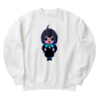 lunar eclipseのねぐせなおらない Heavyweight Crew Neck Sweatshirt