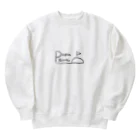 mother × smileのPapa time Heavyweight Crew Neck Sweatshirt