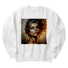 癒しのひろばの輝き Heavyweight Crew Neck Sweatshirt