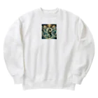 godo_dioの干支　龍　辰年　たつ年　守護霊 Heavyweight Crew Neck Sweatshirt