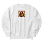 toko-tenの獅子座 Heavyweight Crew Neck Sweatshirt