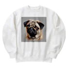 Hapirizeのパグりん Heavyweight Crew Neck Sweatshirt