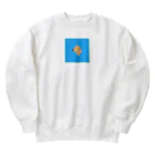 ワッフル藤田のクール犬 Heavyweight Crew Neck Sweatshirt