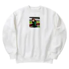 競馬大好きTBTショップ！の「競馬大好き！可愛い女の子が熱狂中！」 Heavyweight Crew Neck Sweatshirt