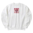 diet___llcのゆめかわドットちゃん Heavyweight Crew Neck Sweatshirt