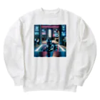 Wynnstan2023の未来のフレンチブル Heavyweight Crew Neck Sweatshirt