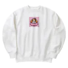 TUKUMOのビーグル犬　つくも Heavyweight Crew Neck Sweatshirt