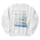 HANArtistの「KAZE」若きアーティストHANA作 Heavyweight Crew Neck Sweatshirt