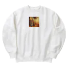 Lovers-chapelのレトロサーフボード Heavyweight Crew Neck Sweatshirt