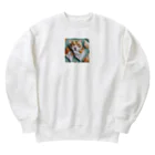 yumiceのice meets オリガミヒョウ Heavyweight Crew Neck Sweatshirt