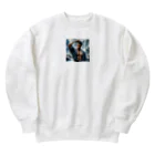 KyleのLGPTQを支持する筋肉マン Heavyweight Crew Neck Sweatshirt