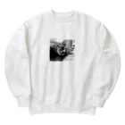 保護猫しじみのぐっすりちゃん　保護猫しじみ Heavyweight Crew Neck Sweatshirt