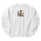 21歳女子　運動大好きMinamiのおしゃれMinami のヨガグッズ！ Heavyweight Crew Neck Sweatshirt