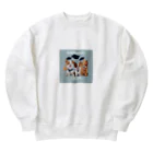 Tomo_Bluebellの2024卒業アイテム　犬 Heavyweight Crew Neck Sweatshirt