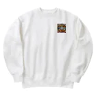 curry&shymeのステンド結晶 Heavyweight Crew Neck Sweatshirt