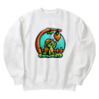 Bumps Design Collectionのパパイヤとかめたろう Heavyweight Crew Neck Sweatshirt