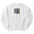 barisukaの頑固なブルドッグ Heavyweight Crew Neck Sweatshirt