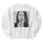 Logic RockStar のMonotone Girl Heavyweight Crew Neck Sweatshirt