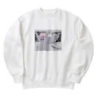 サバのかわいいやつ Heavyweight Crew Neck Sweatshirt