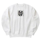 minaminokahoのジャングルのカーニバル Heavyweight Crew Neck Sweatshirt