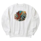 雲華堂の鳳凰 Heavyweight Crew Neck Sweatshirt