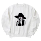 花馬〜Hanauma〜のかっこいい女性にTシャツ Heavyweight Crew Neck Sweatshirt