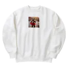 PATANOのバレリーナくまちゃん-2 Heavyweight Crew Neck Sweatshirt