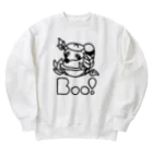 Boo!のBoo!(ぶんぶくちゃがま) Heavyweight Crew Neck Sweatshirt