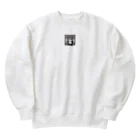 sagaのパンダ風タヌキ Heavyweight Crew Neck Sweatshirt