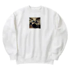 テフラんずのドラムグッズ Heavyweight Crew Neck Sweatshirt