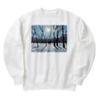 MOMODAMONの冬の雑木林 Heavyweight Crew Neck Sweatshirt