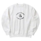 mugigoroのぼやきパンダおうち帰りたい委員会 Heavyweight Crew Neck Sweatshirt