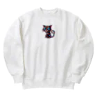 kyomukyomukarenのカラフル猫 Heavyweight Crew Neck Sweatshirt