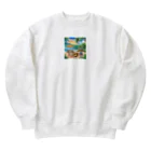 kaiminsapoの沖縄　ビーチパーティ Heavyweight Crew Neck Sweatshirt