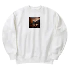 ryo-Tの釣りをする親子 Heavyweight Crew Neck Sweatshirt